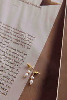 Boucles d'oreilles en perles Julia Or