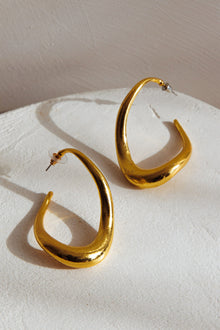 Boucles d'oreilles créoles Triumph Or