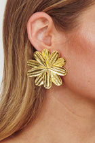 Boucles d'oreilles Lucid Drop Fleur Or
