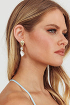 Boucles d'oreilles Elysian en perles suspendues
