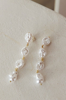 Boucles d'oreilles à perles Crescendo