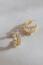 Boucles d'oreilles créoles Serenity en or