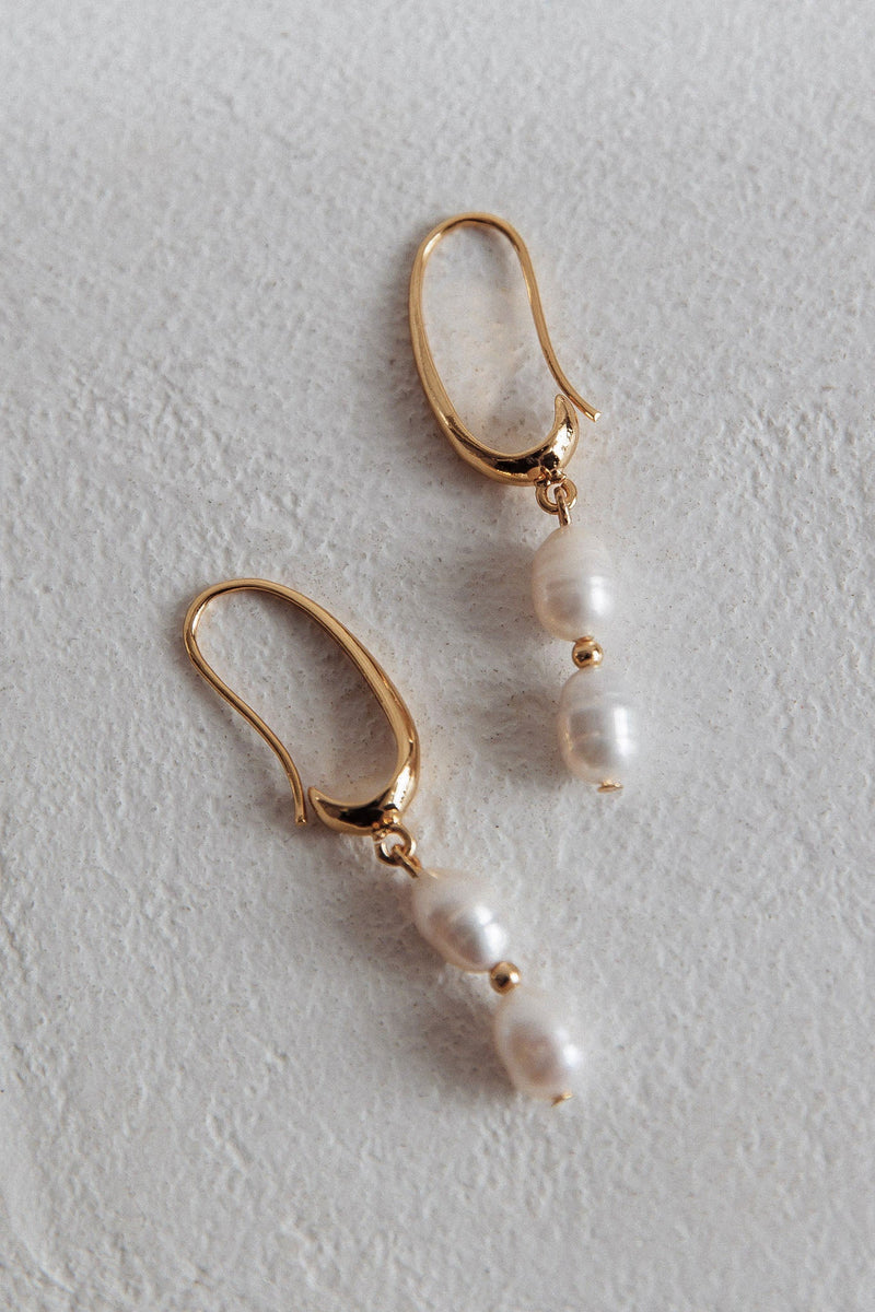 Boucles d'oreilles pendantes Joslly en or