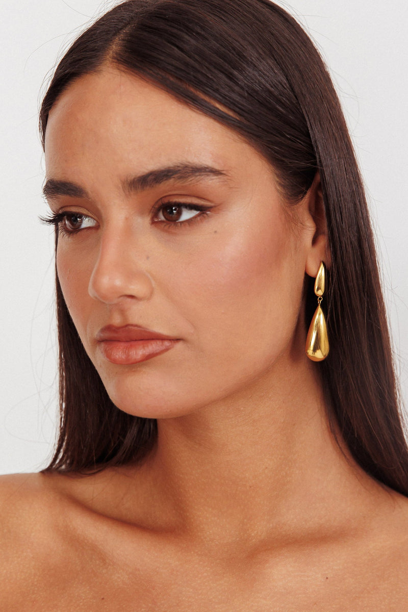 Boucles d'oreilles Luna en or