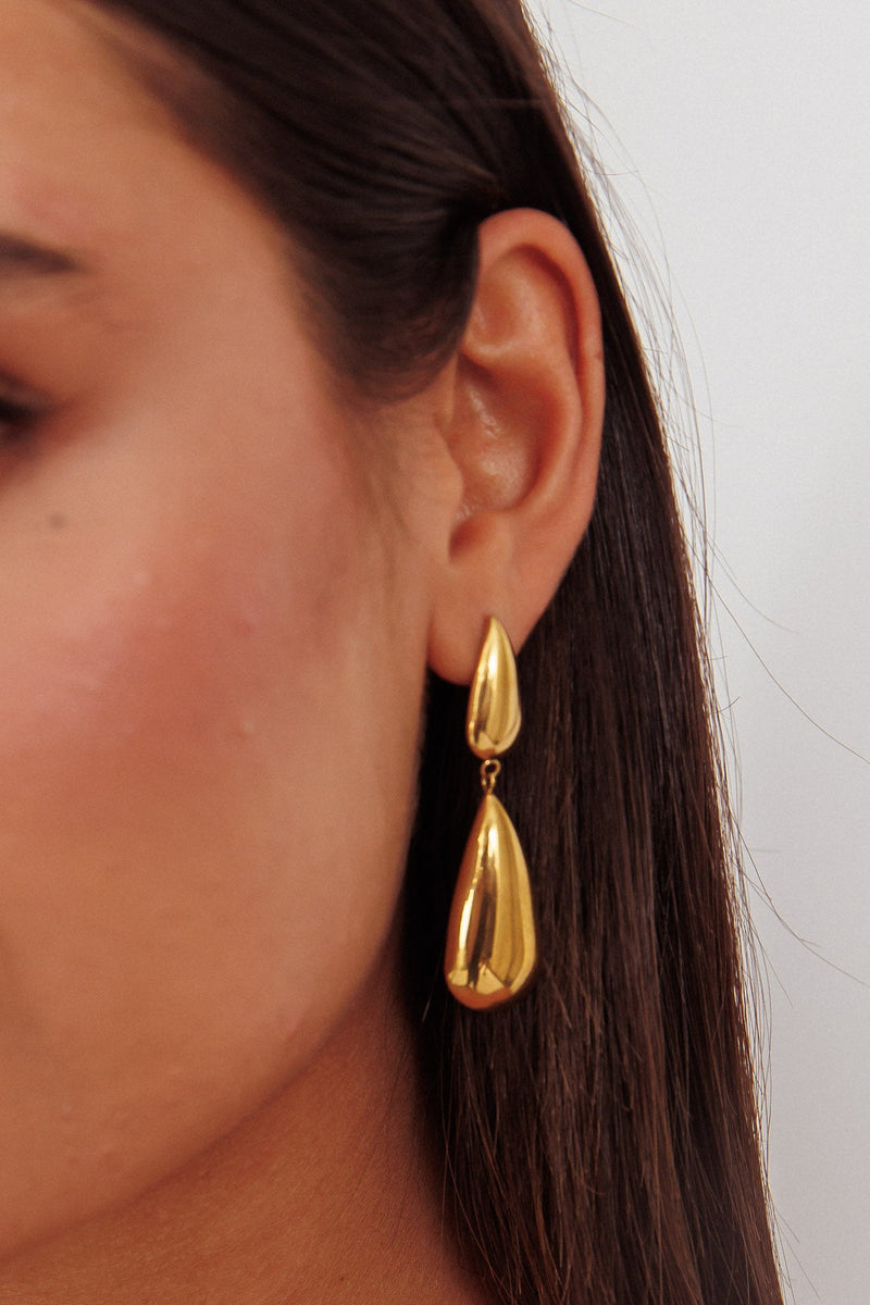 Boucles d'oreilles Luna en or