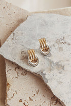 Boucles d'oreilles Georgina Deux Tons