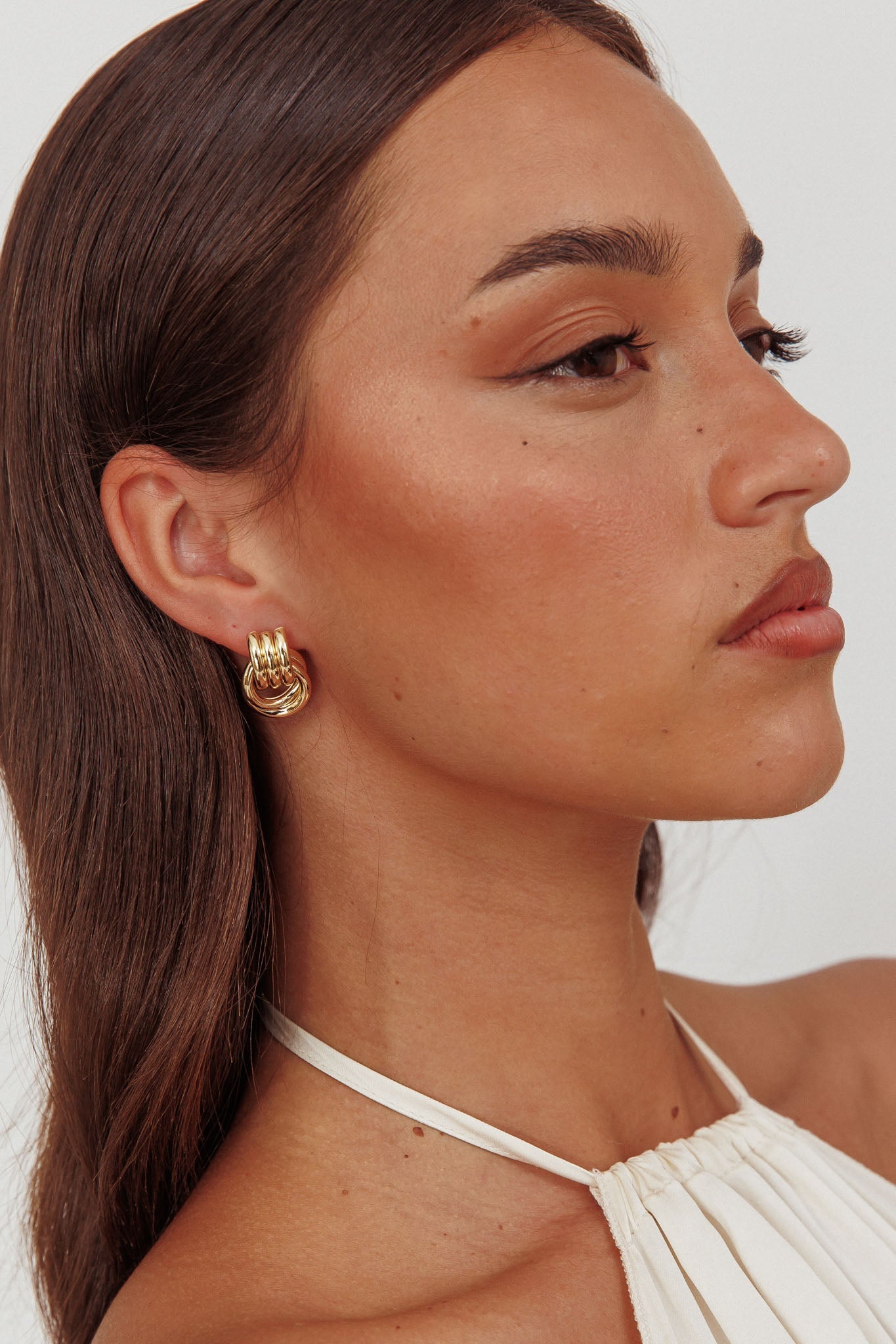 Boucles d'oreilles Shiloh Loop Or