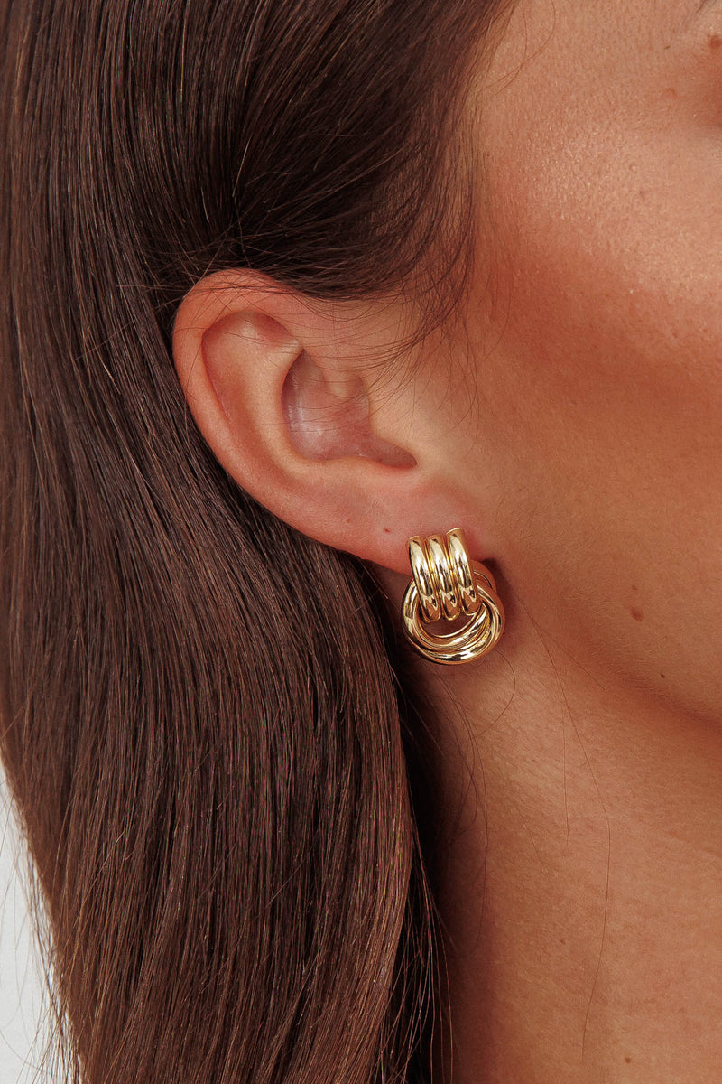 Boucles d'oreilles Shiloh Loop Or