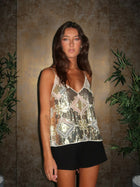 Shaley | Top Glamour & Brillance Éclatante