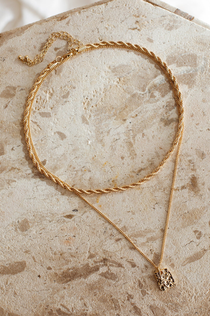 Ensemble de Colliers en Corde Hamptons Or