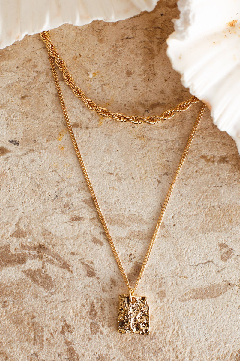 Ensemble de Colliers en Corde Hamptons Or