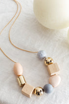Collier à perles Imogen Mix Rose