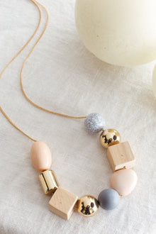 Collier à perles Imogen Mix Rose