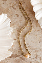 Collier Accent Perle Sienna Or