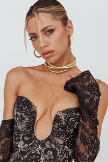 Collier Choker Multi Roman Or