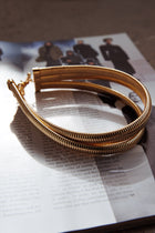 Collier Choker Multi Roman Or