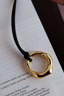 Collier Pendentif Cercle Carmen Or