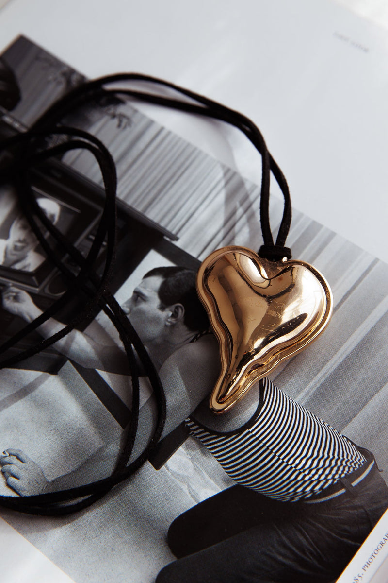 Pendentif Coeur Corazon Choker Or