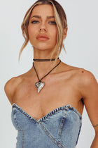 Collier ras de cou Corazon en argent