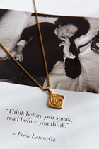 Collier Pendentif Chaîne Box Seychelles Or