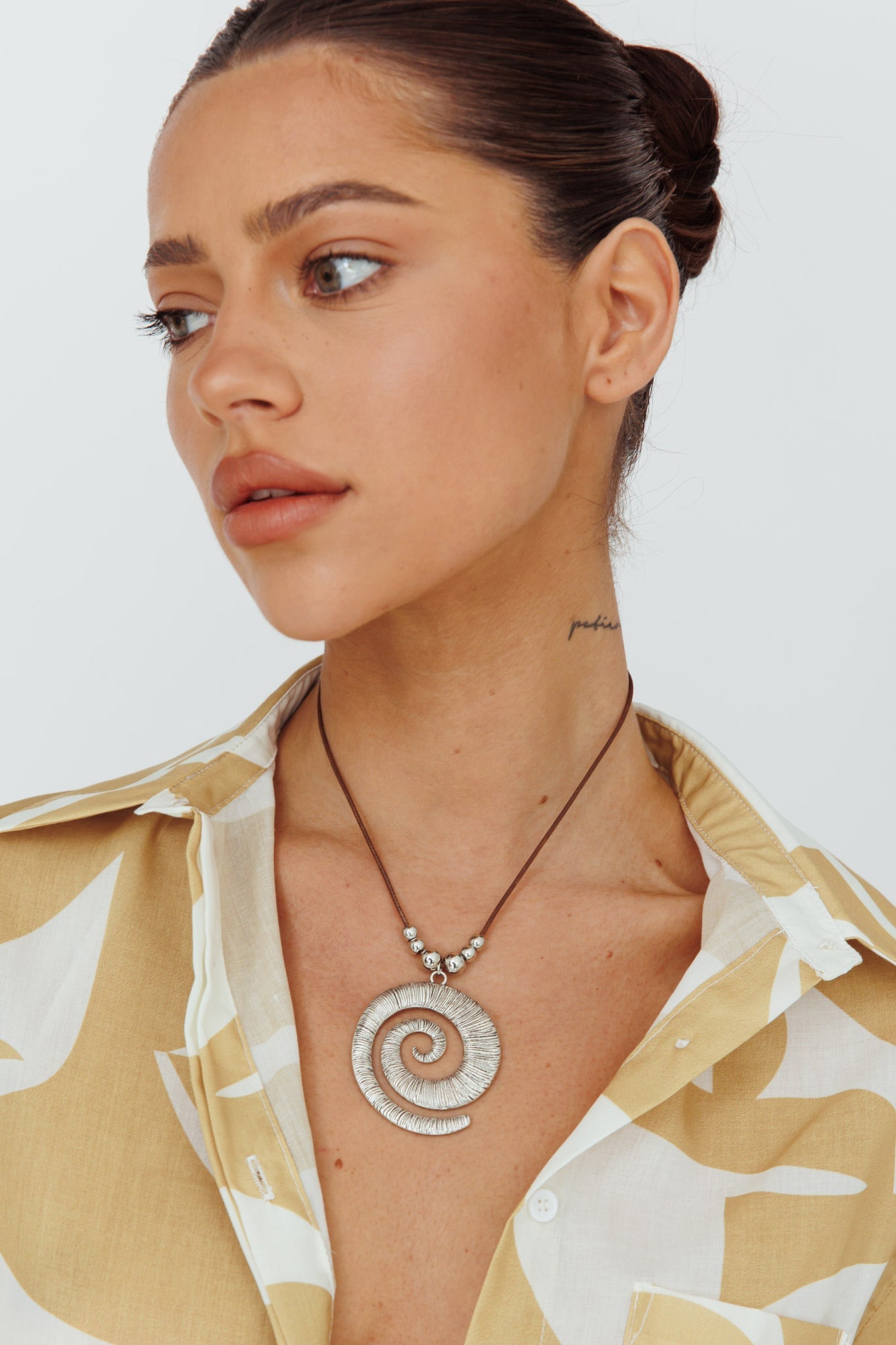 Collier Pendentif Coolum Argent