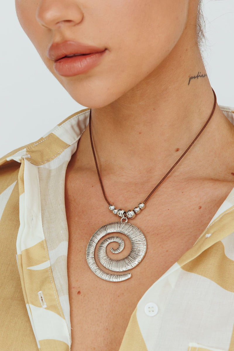 Collier Pendentif Coolum Argent