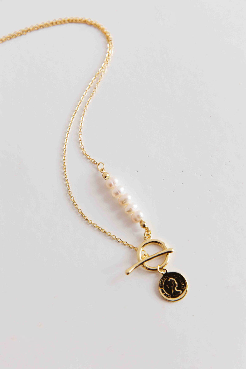 Collier Meliza en Perles et Pièces en Or