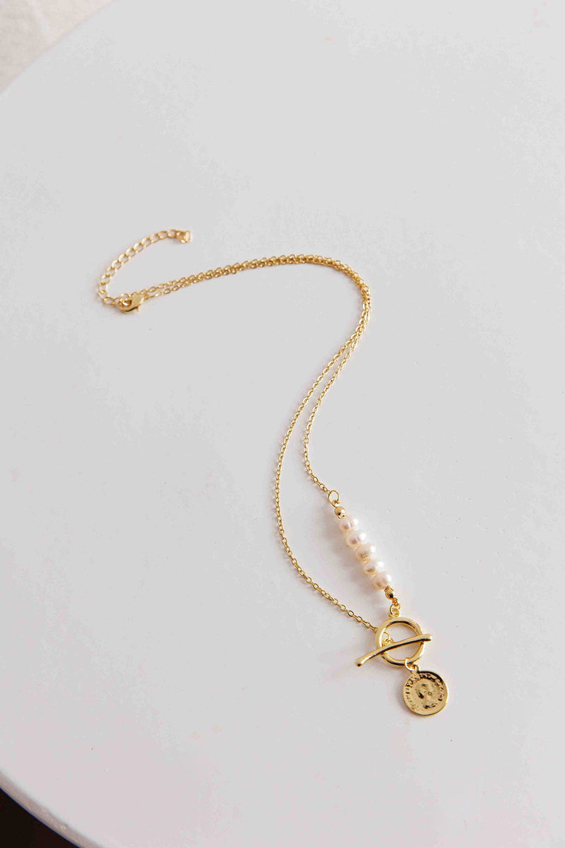 Collier Meliza en Perles et Pièces en Or