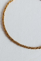 Collier Chaîne Prana Twist Or