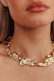 Collier Texturé Seronique Or