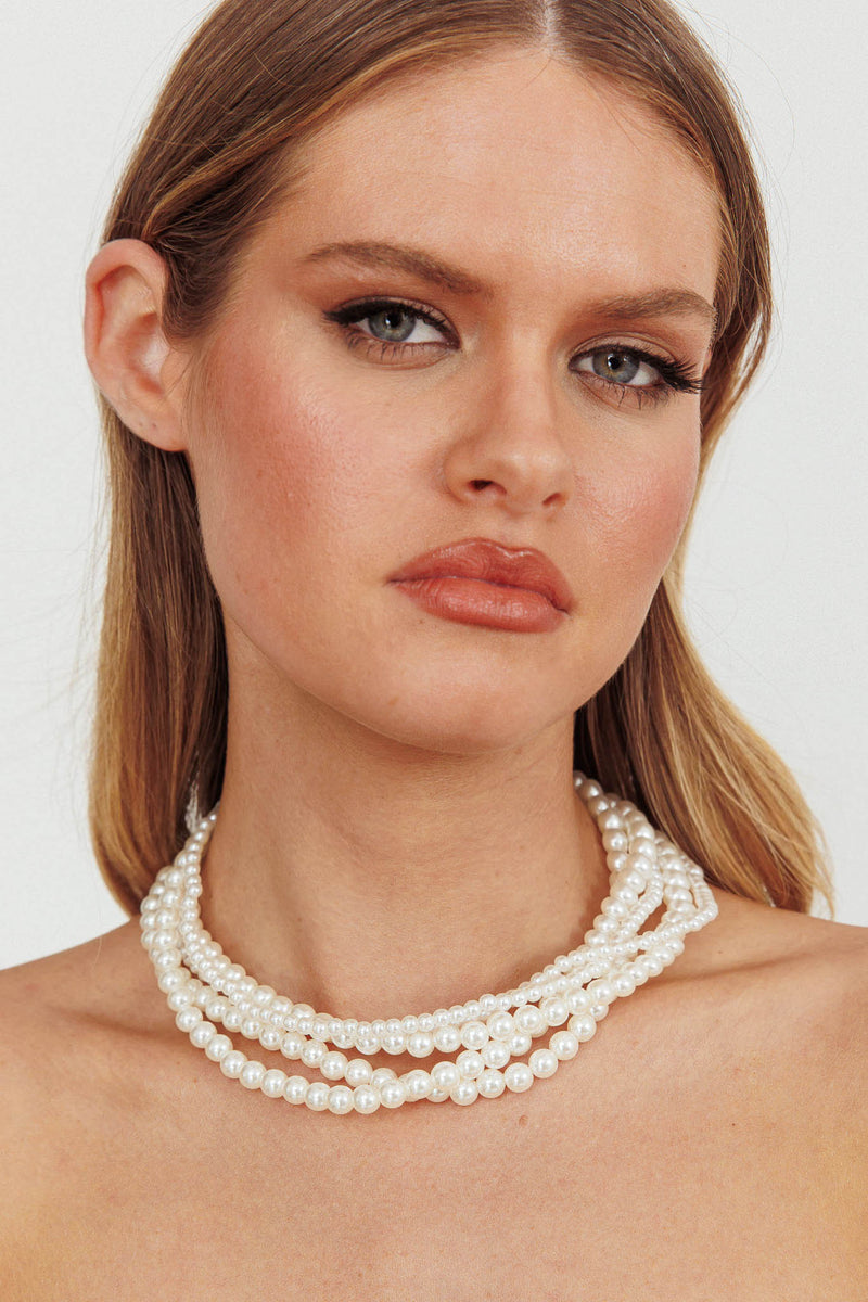 Collier de perles Giselle Or