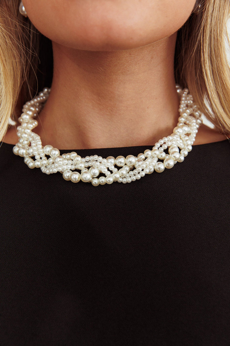 Votre collier de perles Sourire Argent
