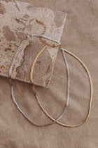 Ensemble de Chaînes à Maillons à Plat Dannielle Bicolore