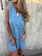 Léna | Robe Chemise en Coton et Lin
