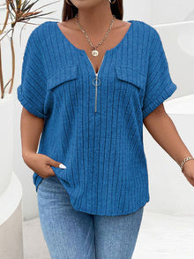 Nova™ | Pull Élégant à Col V Zippé