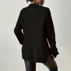 Luna™ | Pull Élégant à Col V avec Fermeture Zippée