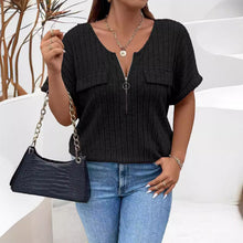 Nova™ | Pull Élégant à Col V Zippé