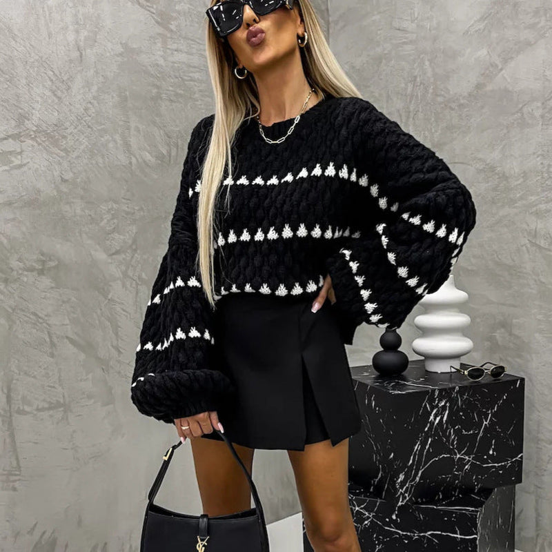 Sophia™ | Pull en maille chaud