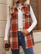 Monique™ | Cardigan Élégant à Carreaux