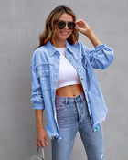 Mariana™ | Cardigan Élégant en Denim