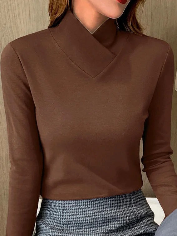 Stazia™ | Pull-over Élégant à Col Roulé