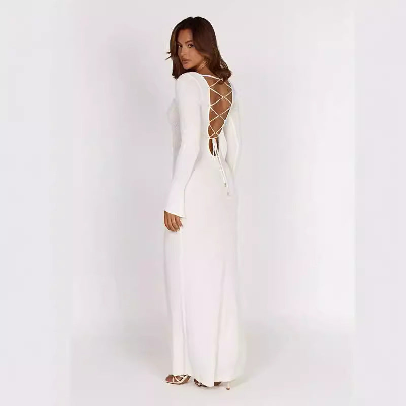 Ariane | Robe Lacée & Dos Sublimé