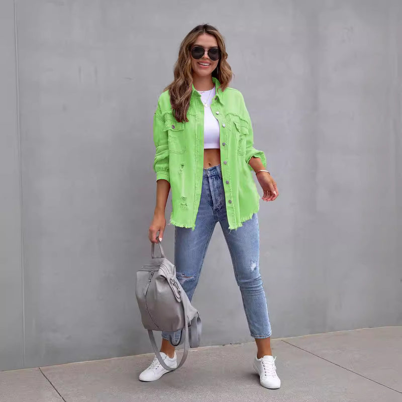 Mariana™ | Cardigan Élégant en Denim