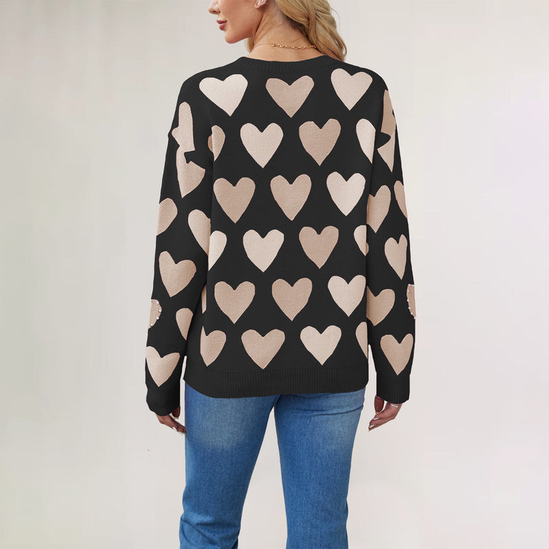 Mascha™ | Pull au Cœur Mignon