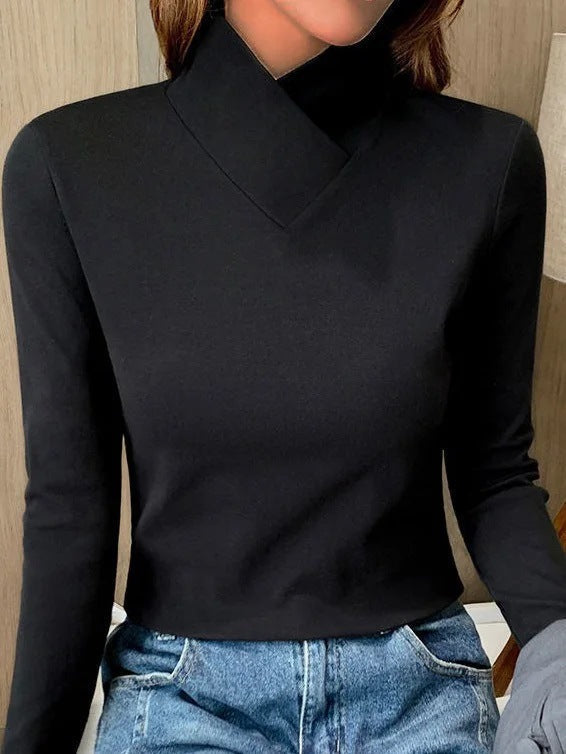 Stazia™ | Pull-over Élégant à Col Roulé