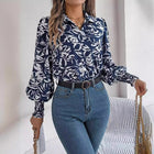 Isabelle | Chemise à Fleurs Manches Lanternes