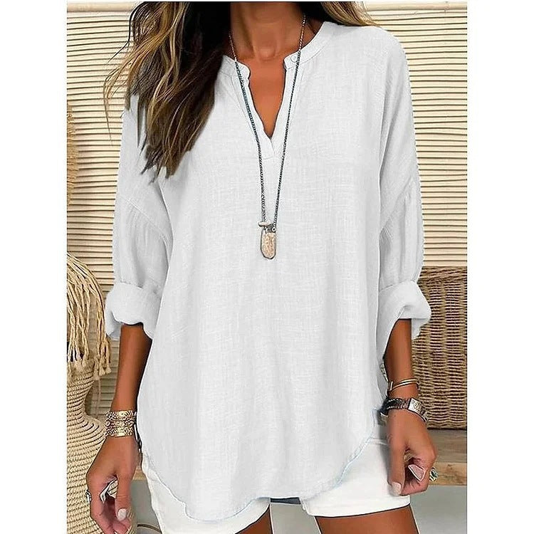 Morena | Blouse Décontractée Vintage
