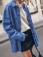 Juliette | Veste en Jean Rétro à Grandes Poches