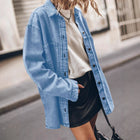 Juliette | Veste en Jean Rétro à Grandes Poches