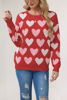 Mascha™ | Pull au Cœur Mignon